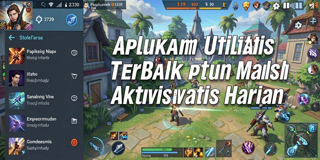 Screenshot tampilan utama 2739 dengan fitur utilitas lengkap.