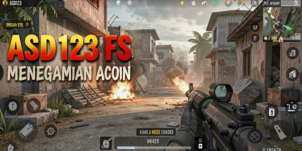 ASD123 menampilkan aksi seru dalam gameplay FPS yang memikat.