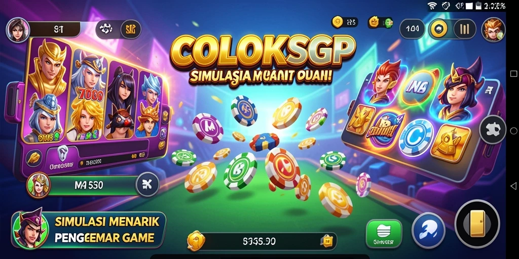 Screenshot gameplay COLOKSGP menampilkan aksi simulasi yang mendalam.