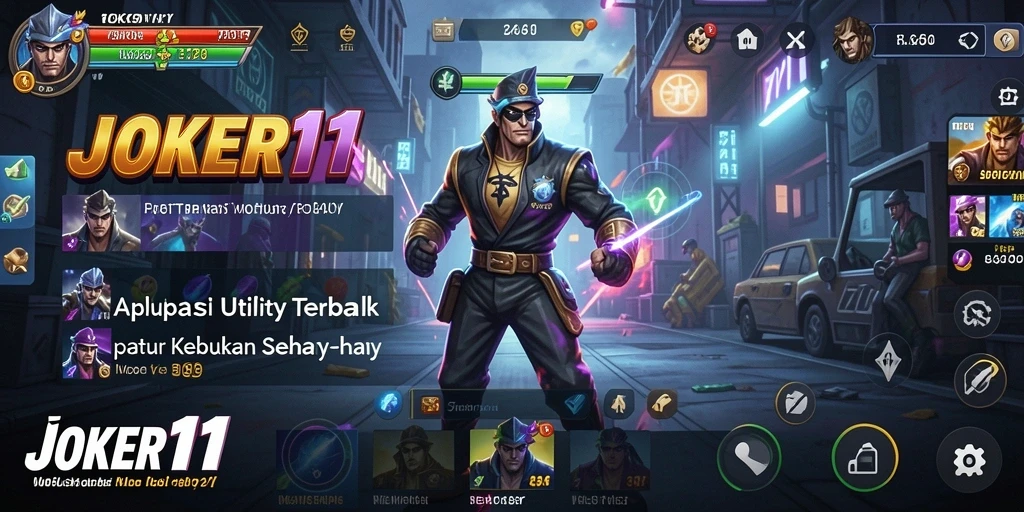 Tampilan aplikasi JOKER11 yang mudah digunakan dan intuitif.
