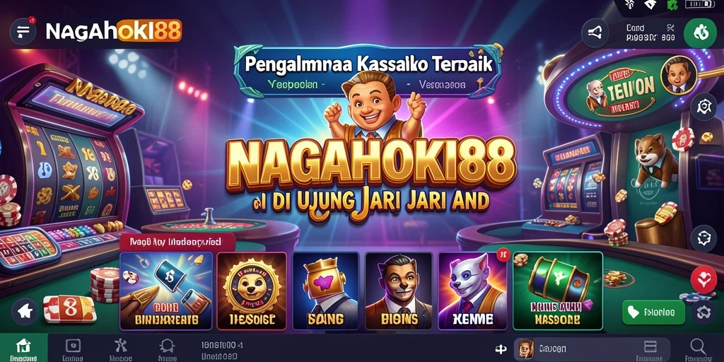 Screenshot gameplay NAGAHOKI88 menampilkan suasana Kasino yang mendebarkan.