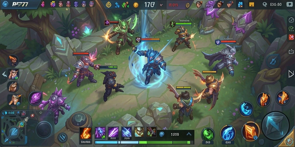 Tampilan gameplay HD yang menakjubkan dan seru dari PF777.